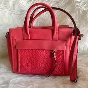 Authentic Red Coach Handbag / Cross Body Purse